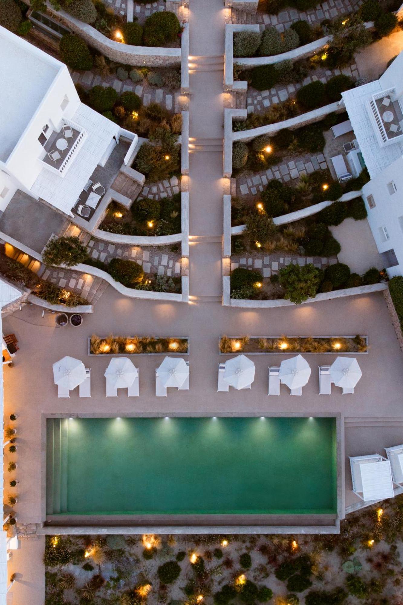 Milos Breeze Boutique Hotel ポロニア エクステリア 写真