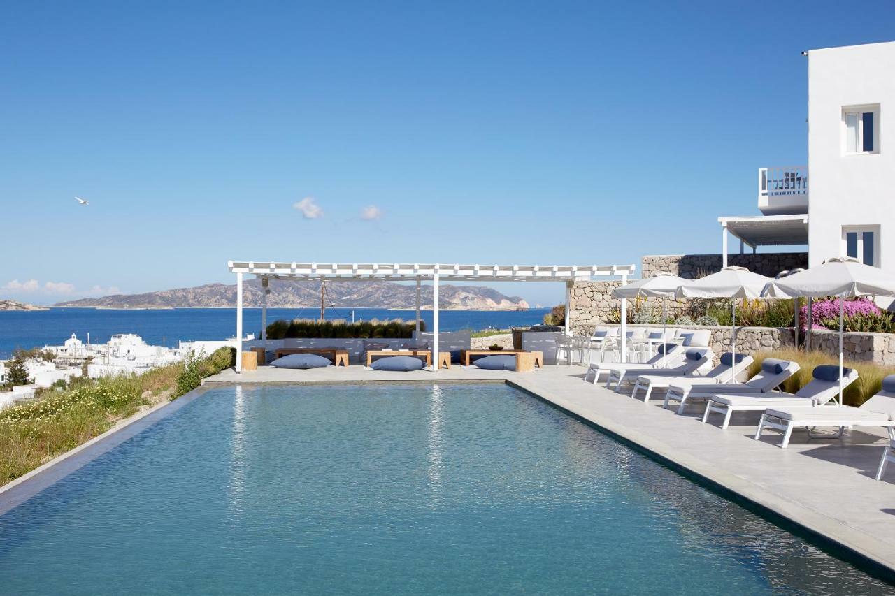 Milos Breeze Boutique Hotel ポロニア エクステリア 写真