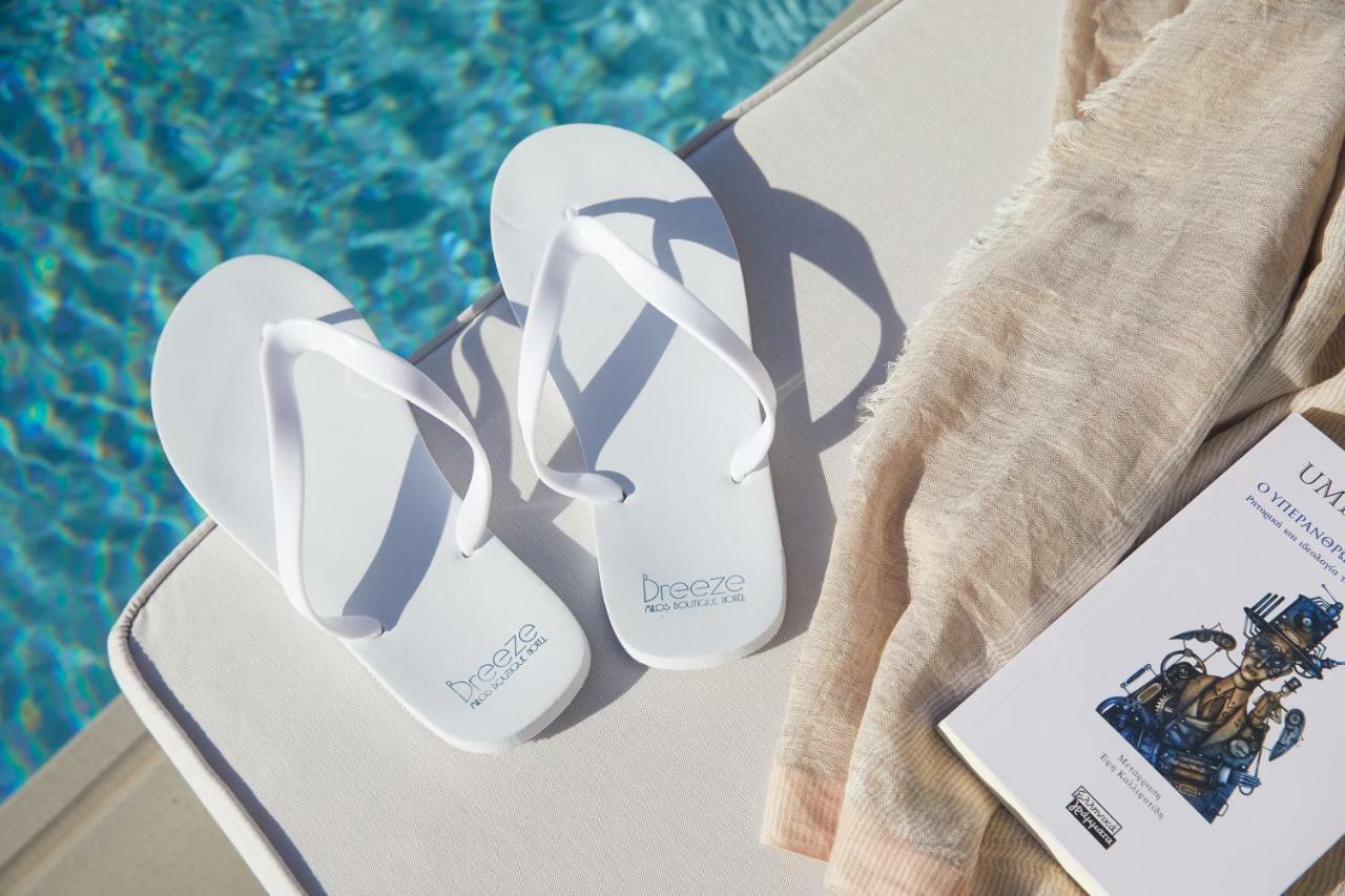 Milos Breeze Boutique Hotel ポロニア エクステリア 写真